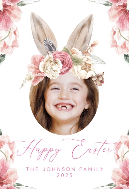 Bunny Ears - Easter Card