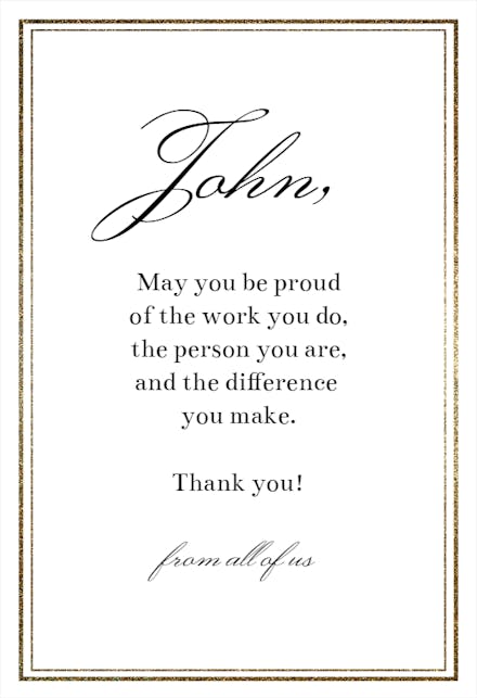 Classy - Boss Day Card