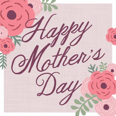 Corner Roses - Tarjeta Del Día De La Madre