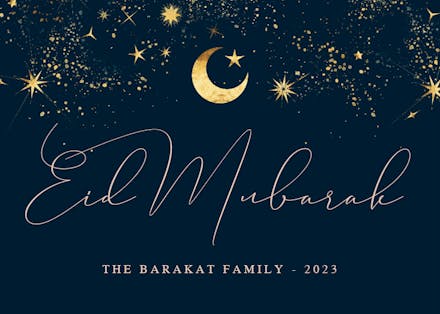 Cosmic Star - Ramadan Card