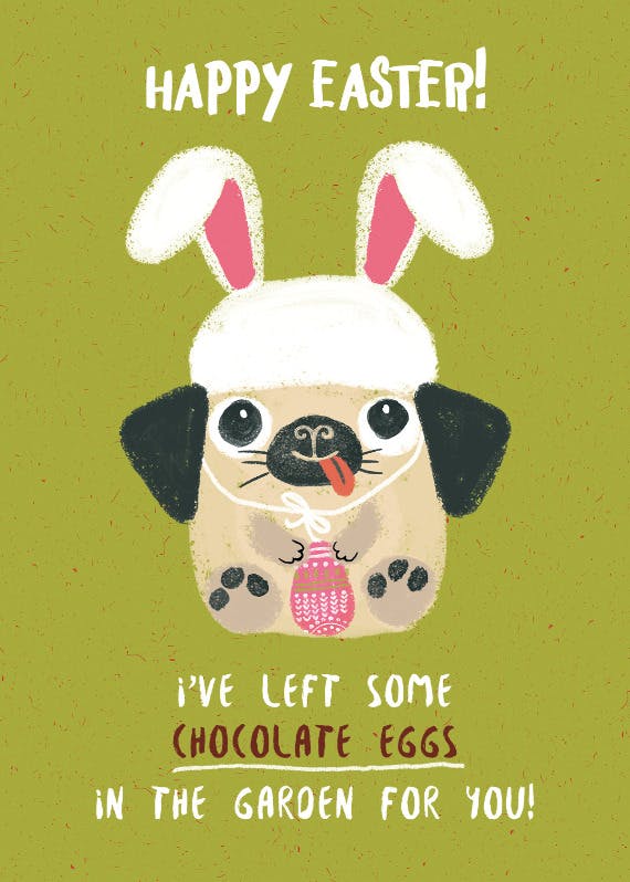 Delicious deposits - easter card