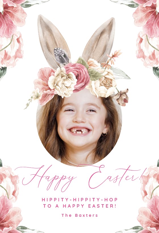 Easter ears -  tarjeta de pascua