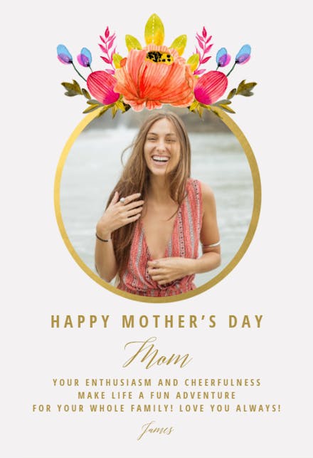 Heart Shape - Mother's Day Card | Greetings Island