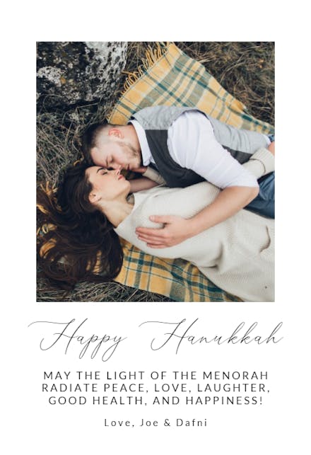 Family time - Hanukkah Card