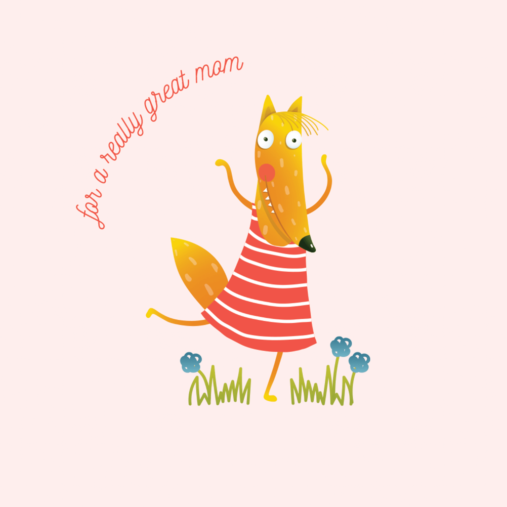 Foxy Mama Mother's Day Card (Free) Greetings Island