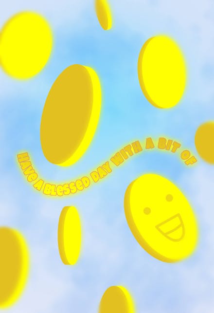 Golden Coins - St. Patrick's Day Card