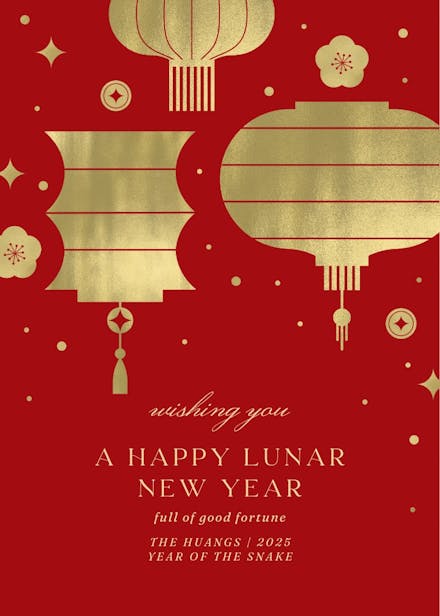 Lunar New Year Cards (Free) | Greetings Island