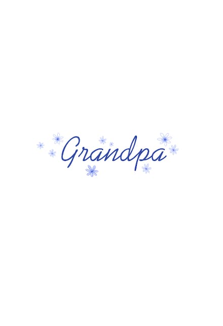 Grandpa Grandparents Day Card Free Greetings Island