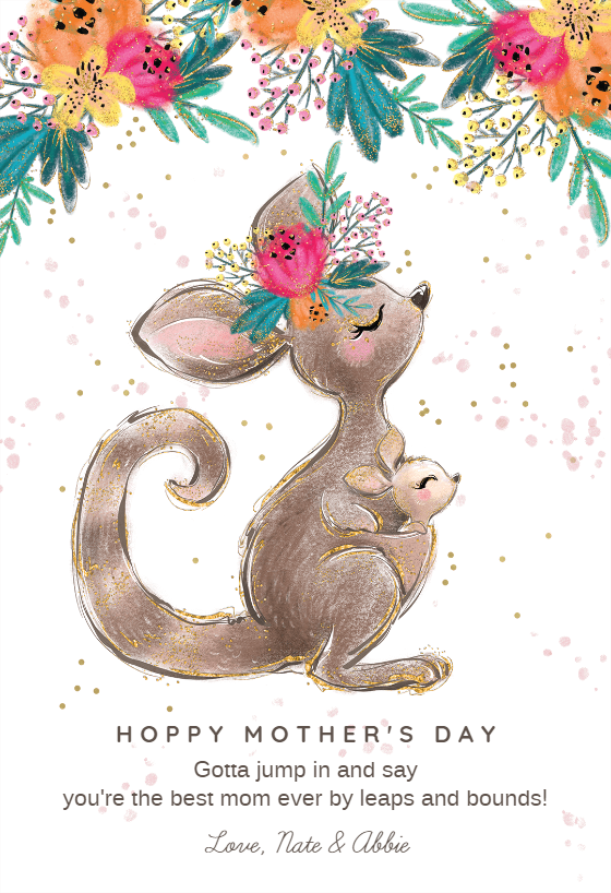 Happy Hoppers - Mother's Day Card | Greetings Island