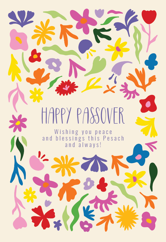 Happy Passover Passover Card Greetings Island