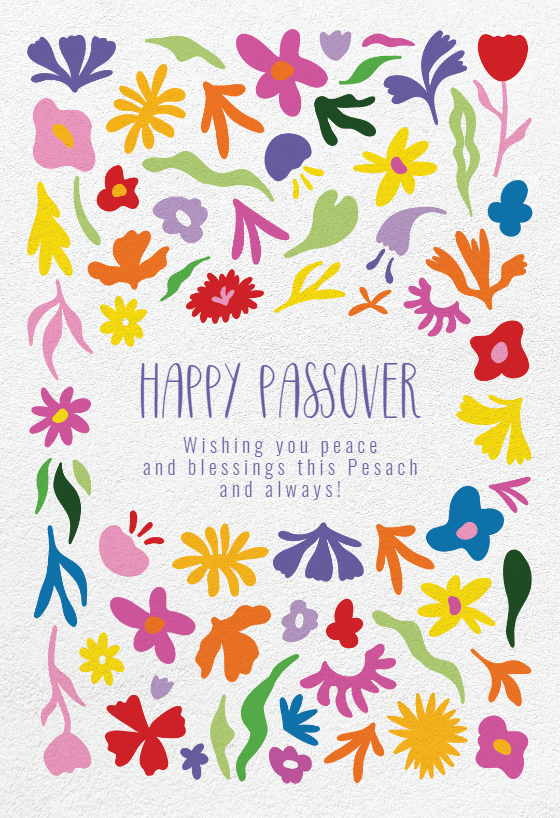 Happy Passover Passover Card Greetings Island