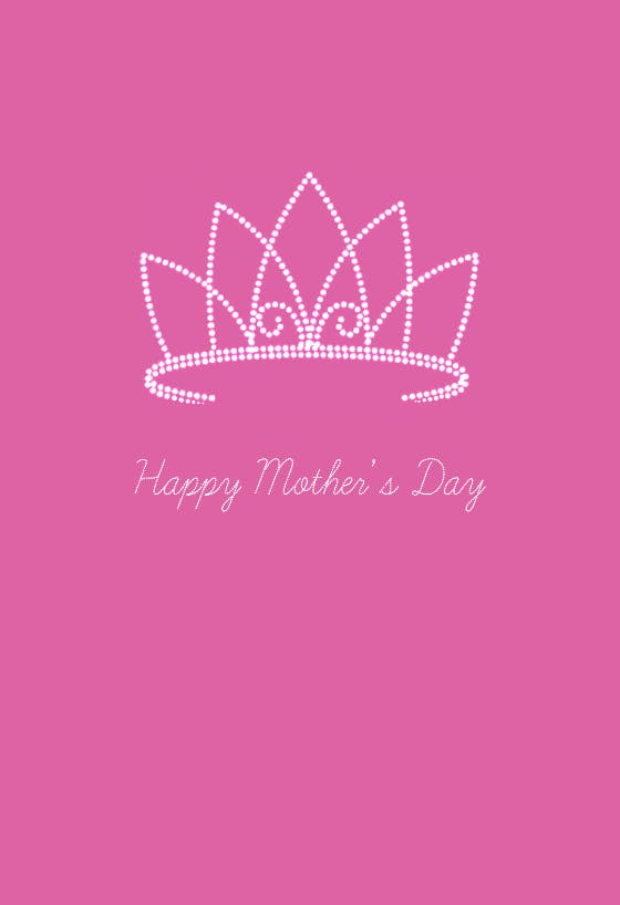 Inner princess - mother's day card