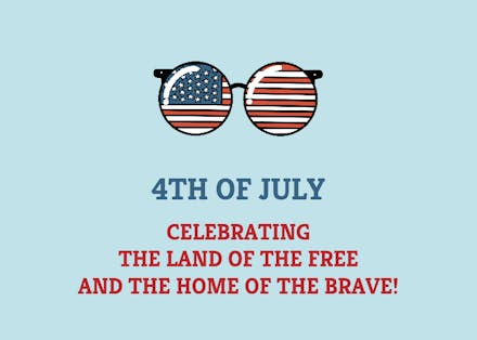 July 4Th Celebration - 4Th Of July Greeting Card (Free) | Greetings Island