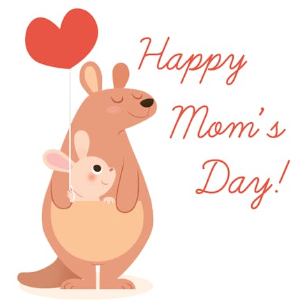 Kangaroo Mom - Mother'S Day Card (Free) | Greetings Island