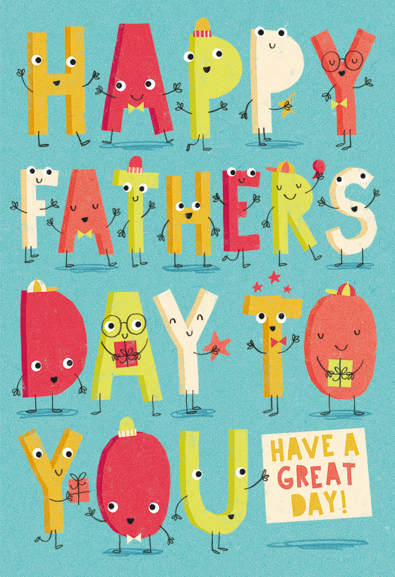 Lively Letters - Father's Day Card (Free) | Greetings Island