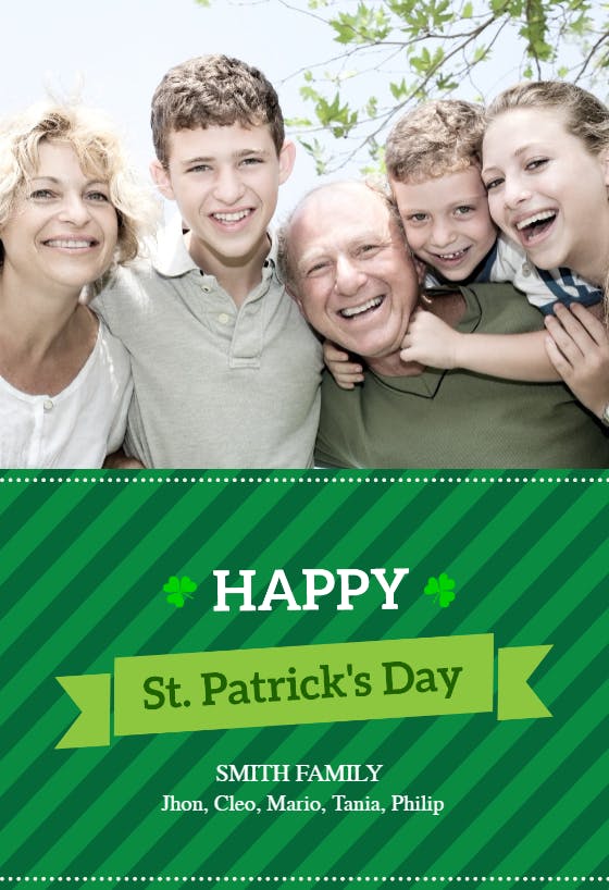 Lucky - st. patrick's day card