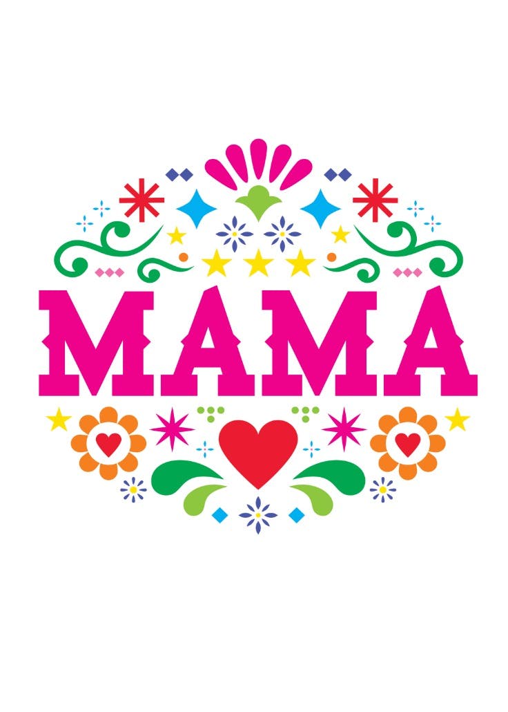 Mama fiesta - mother's day card