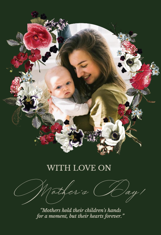 Moody Flowers - Mother's Day Card | Greetings Island