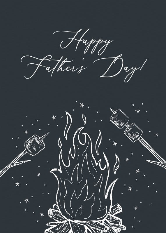 Moonliit madness - father's day card