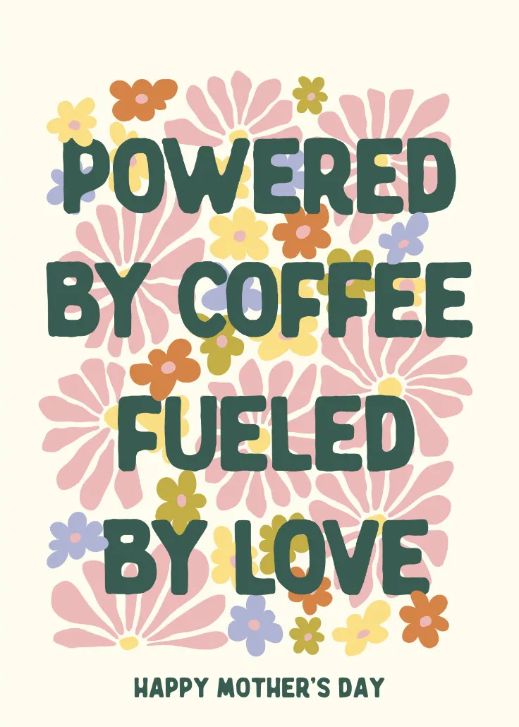 Mother nature - holidays card