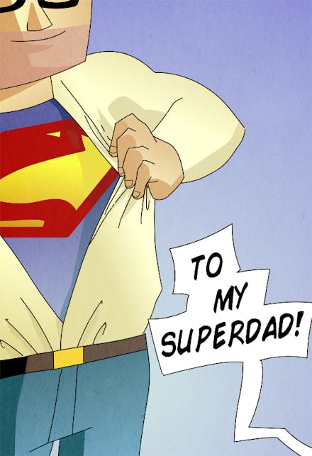 My Superdad - Father's Day Card