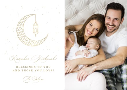 Ornament Moon - Ramadan Card