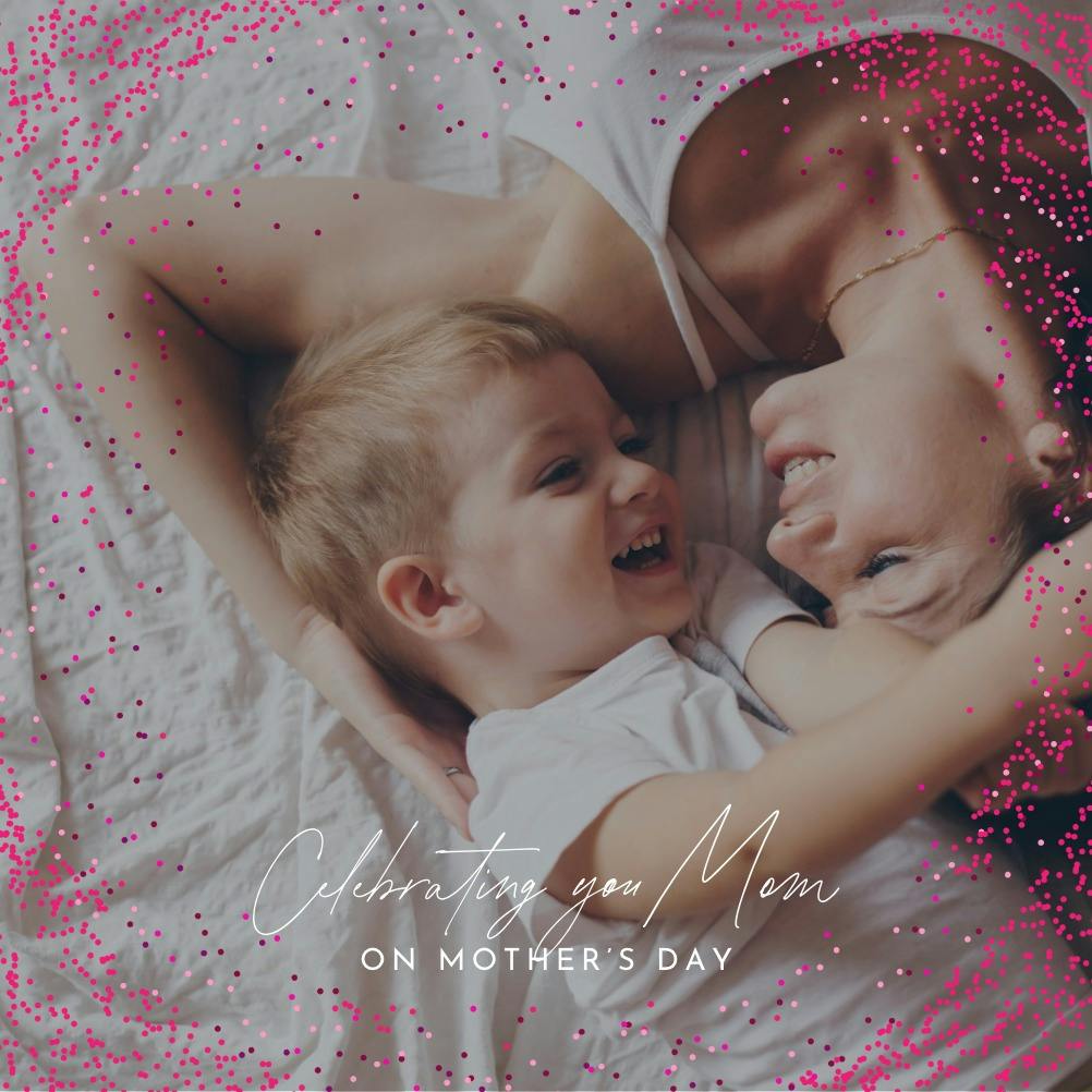 Overlayed - tarjeta del día de la madre
