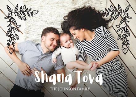 Pom Decoration - Holidays Card