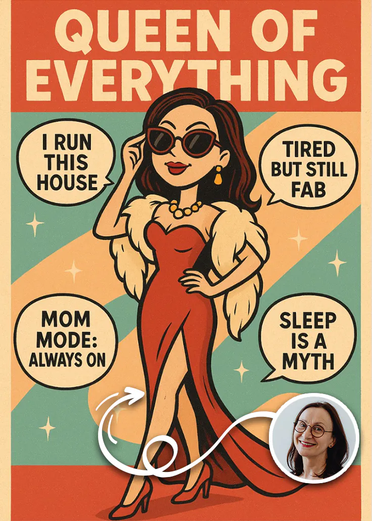 Queen of everything - mother's day card