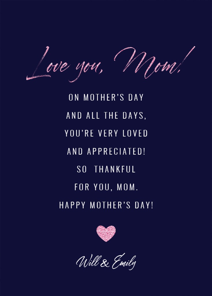 Simply Loved - Mother's Day Card (Free) | Greetings Island