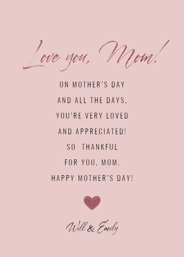 Simply Loved - Mother's Day Card (Free) | Greetings Island