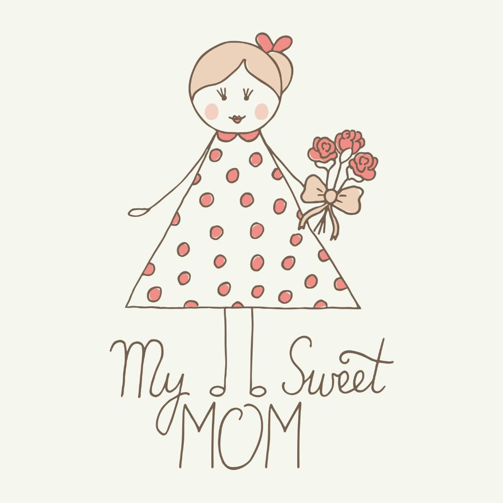 Sweetest -  tarjeta del día de la madre