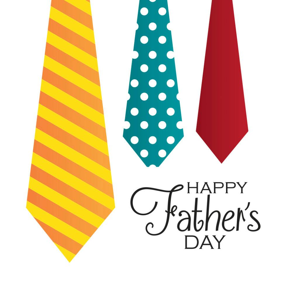 Tie rack - father's day card