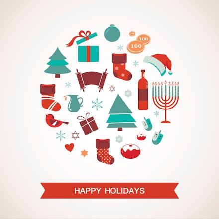 Two for One - Hanukkah Card