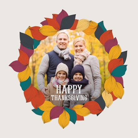 Circle of Thanks - Tarjeta De Acción De Gracias