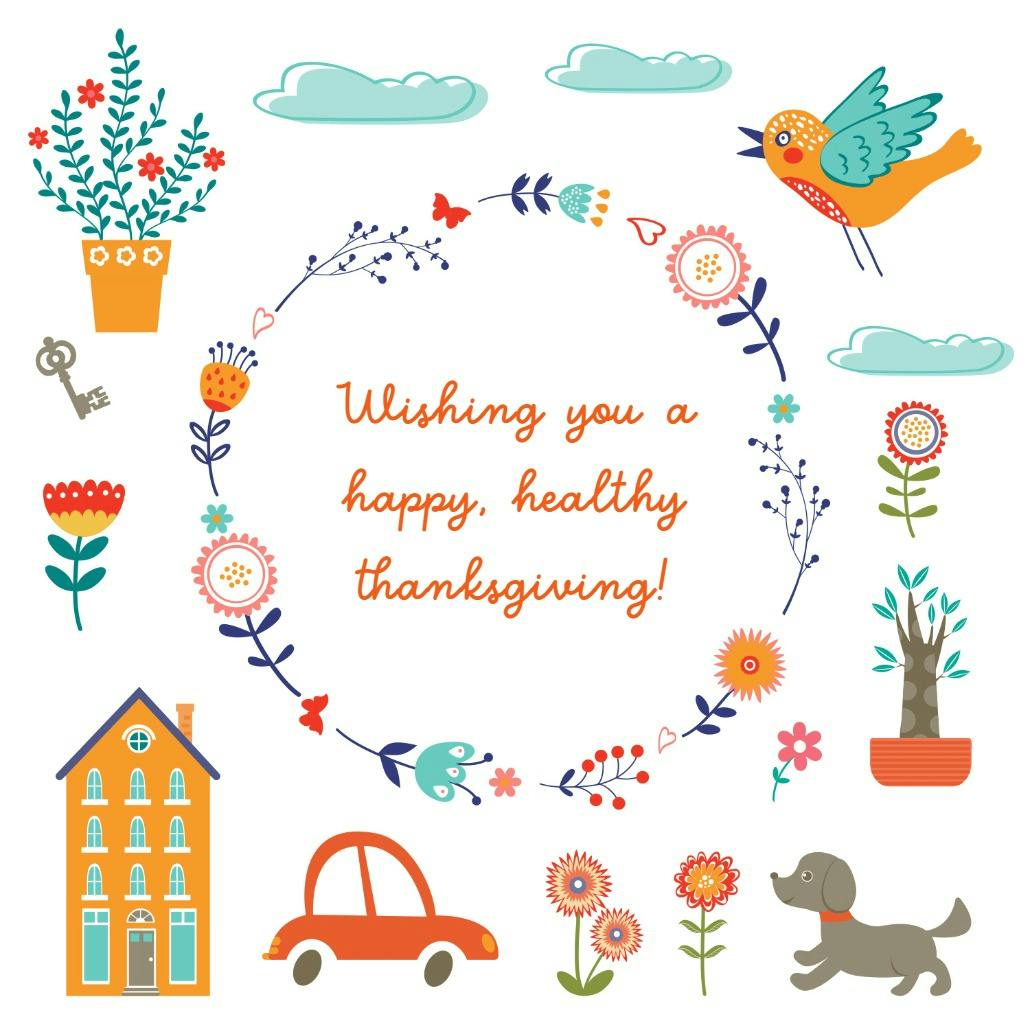 Everyday thankfulness - thanksgiving card