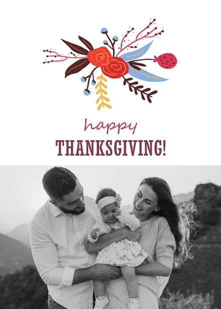 Friends like you - thanksgiving card