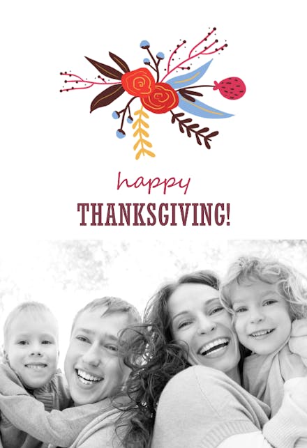 Friends like You - Thanksgiving Card