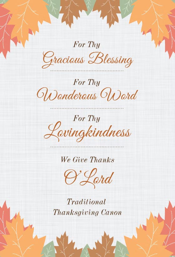 Happy hearts - thanksgiving card