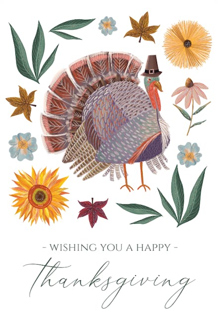 Thanksgiving Clipart - Thanksgiving Card