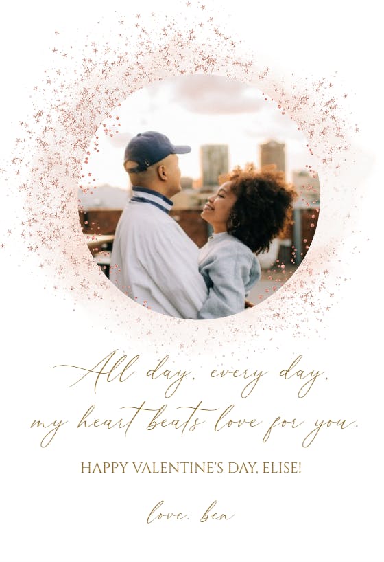 Encircled - valentine's day card