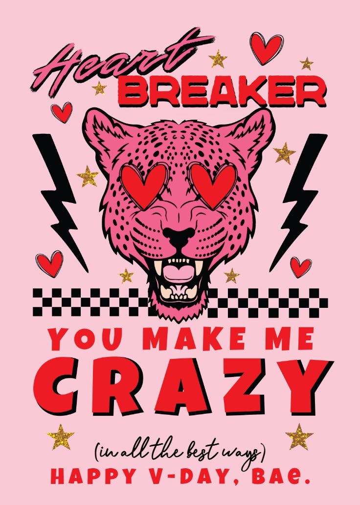 Heartbreaker - valentine's day card