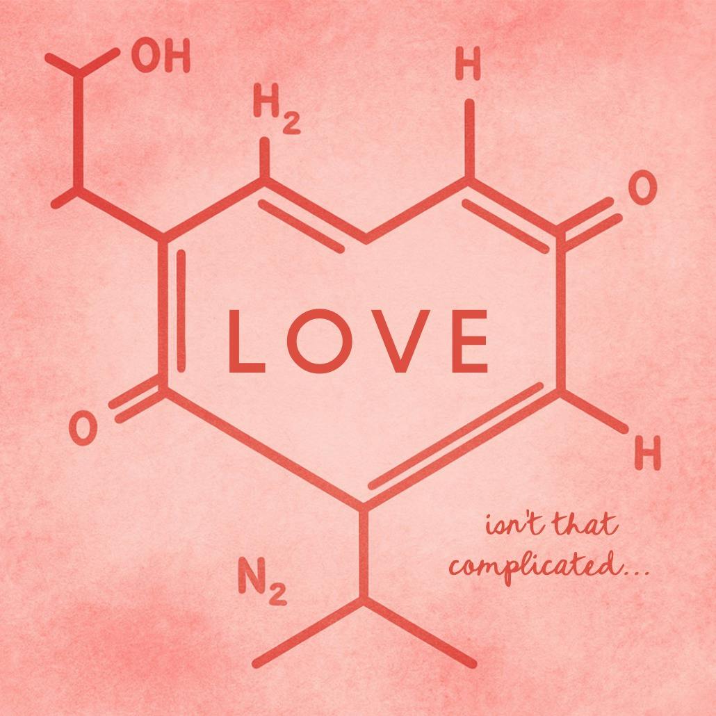 Perfect chemistry - tarjeta de san valentín