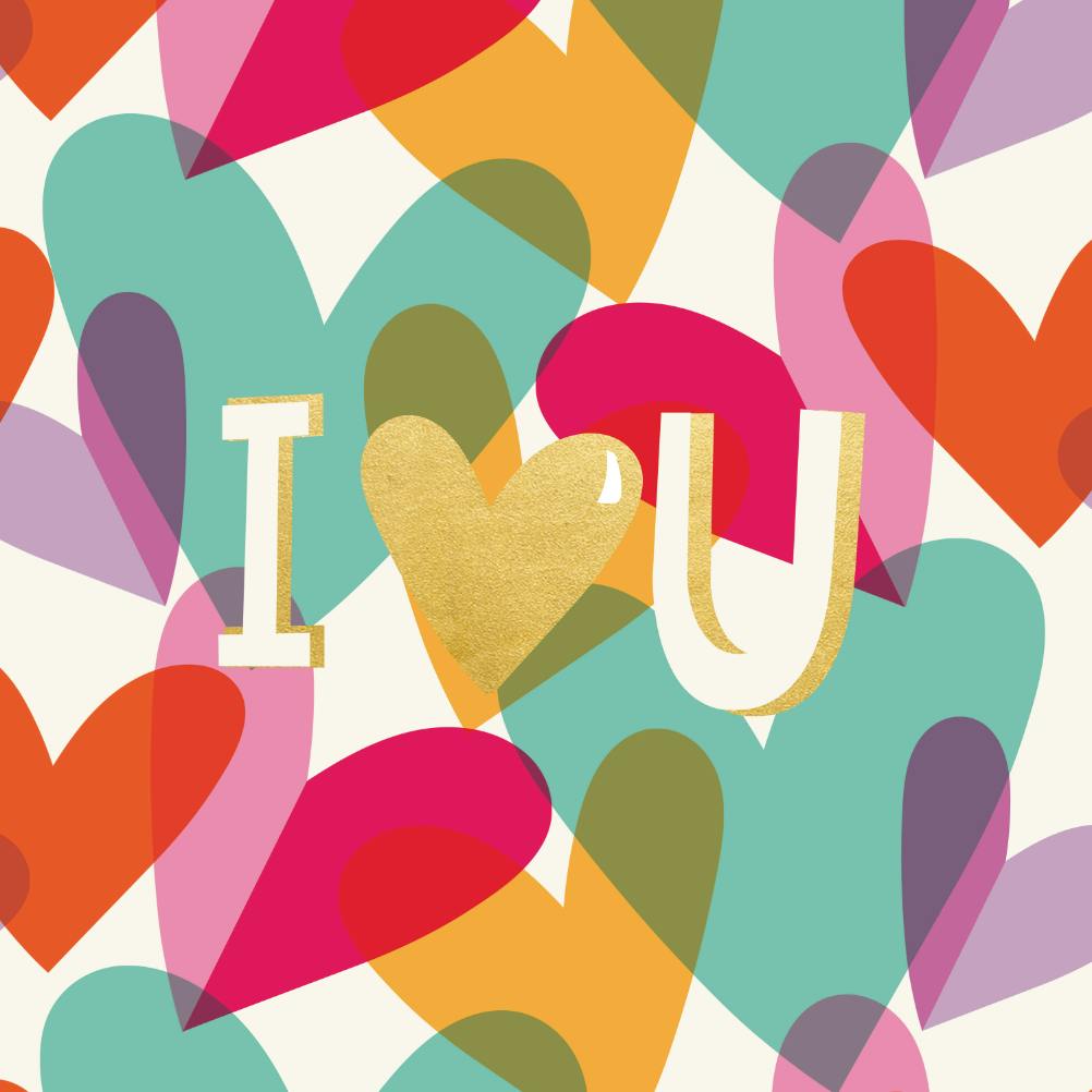Plenty of hearts - valentine's day card