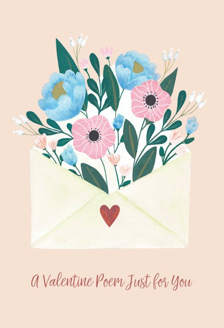 Rhyme Time - Valentine's Day Card