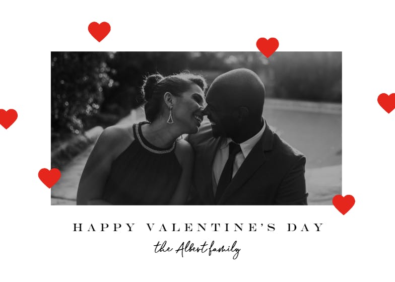 Signs of love -  tarjeta de san valentín