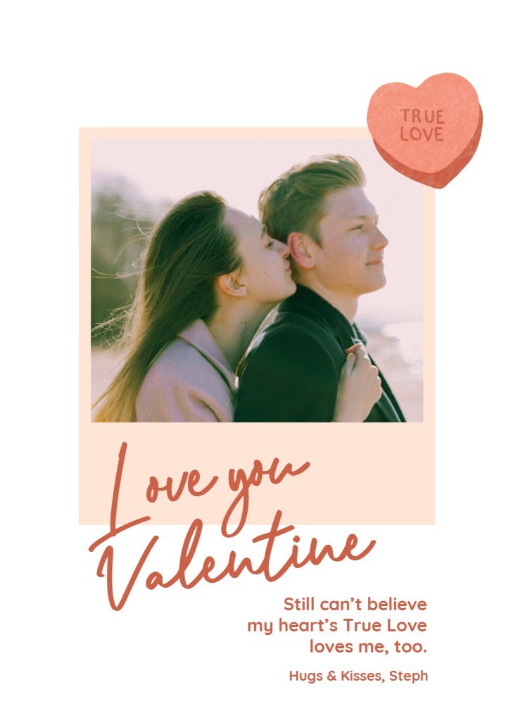 Sweet love - valentine's day card