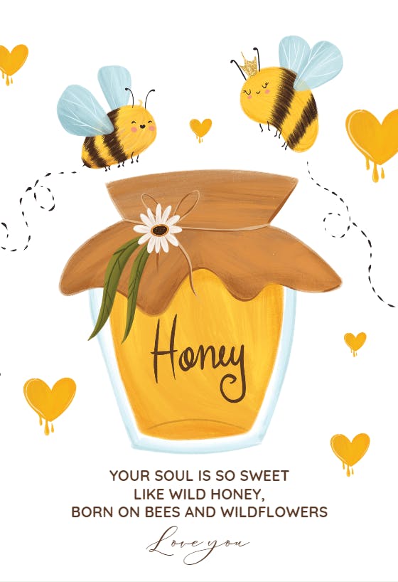 Sweet soul - valentine's day card