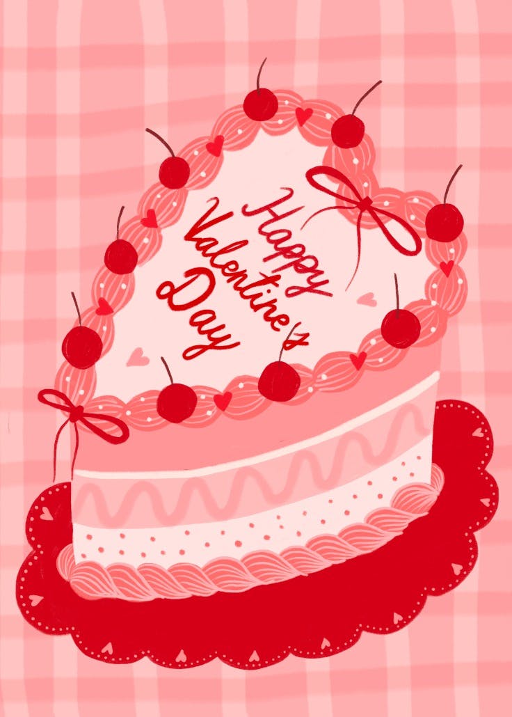 Sweet valentine - holidays card