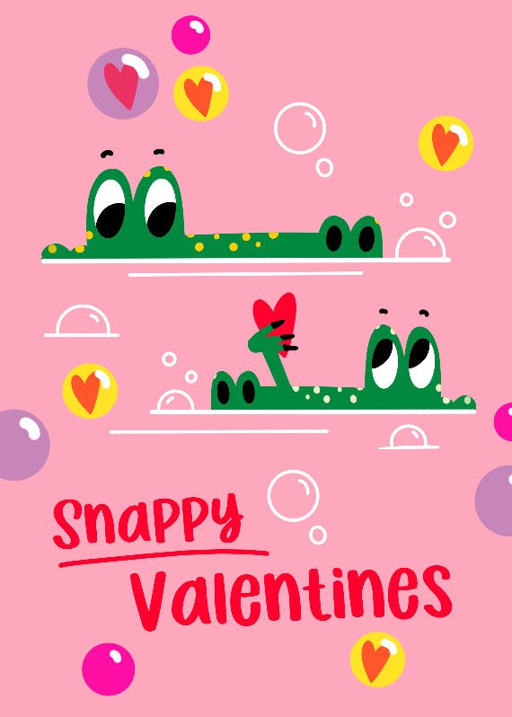 Wildly in love - valentine's day card